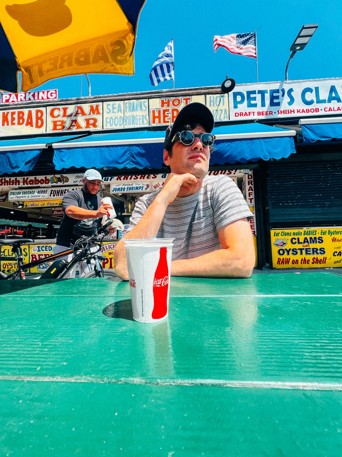 Gage Salzano at Coney Island